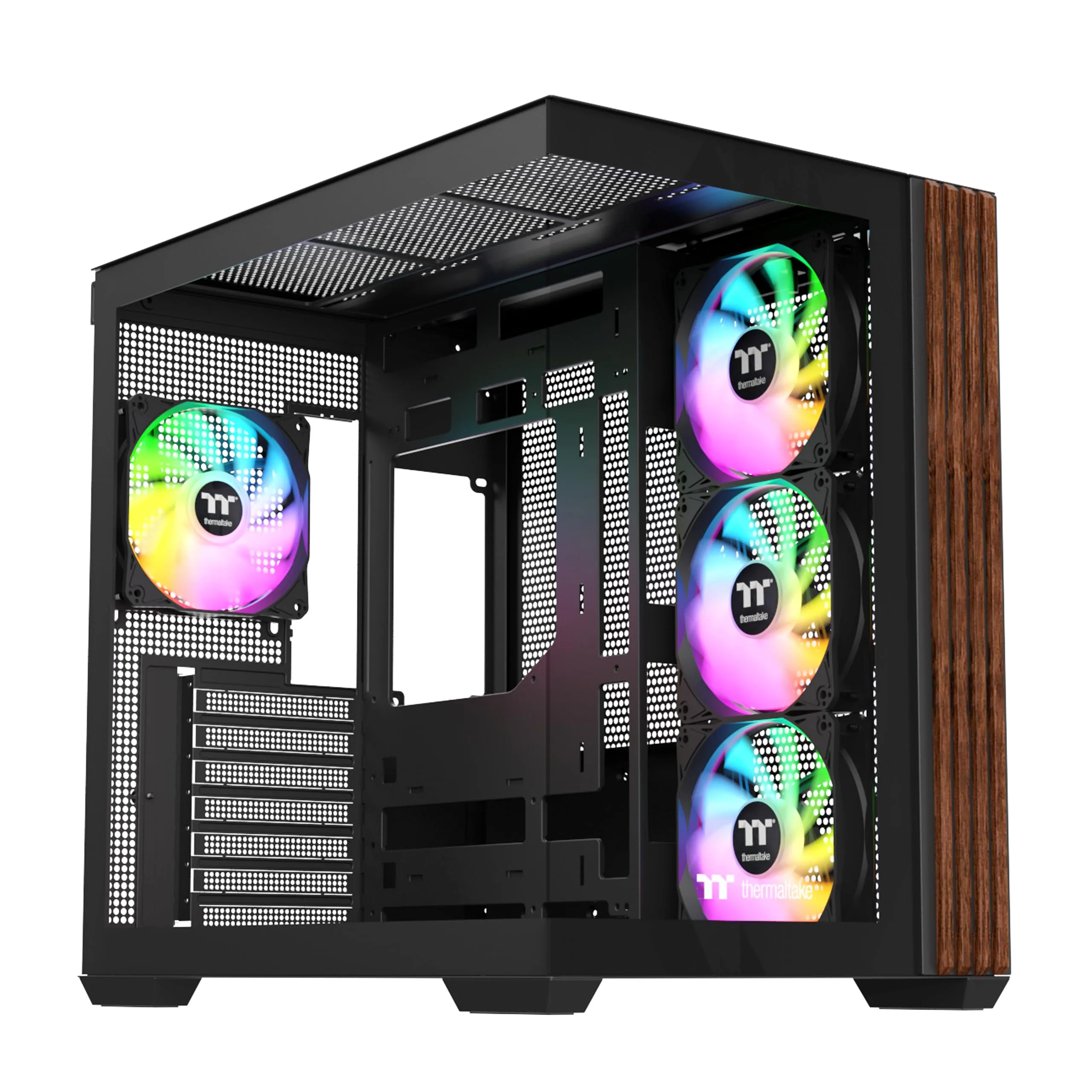Thermaltake View 380 WS ARGB Mid Tower Chassis - Black (CA-1Z2-00M1WN-WS)