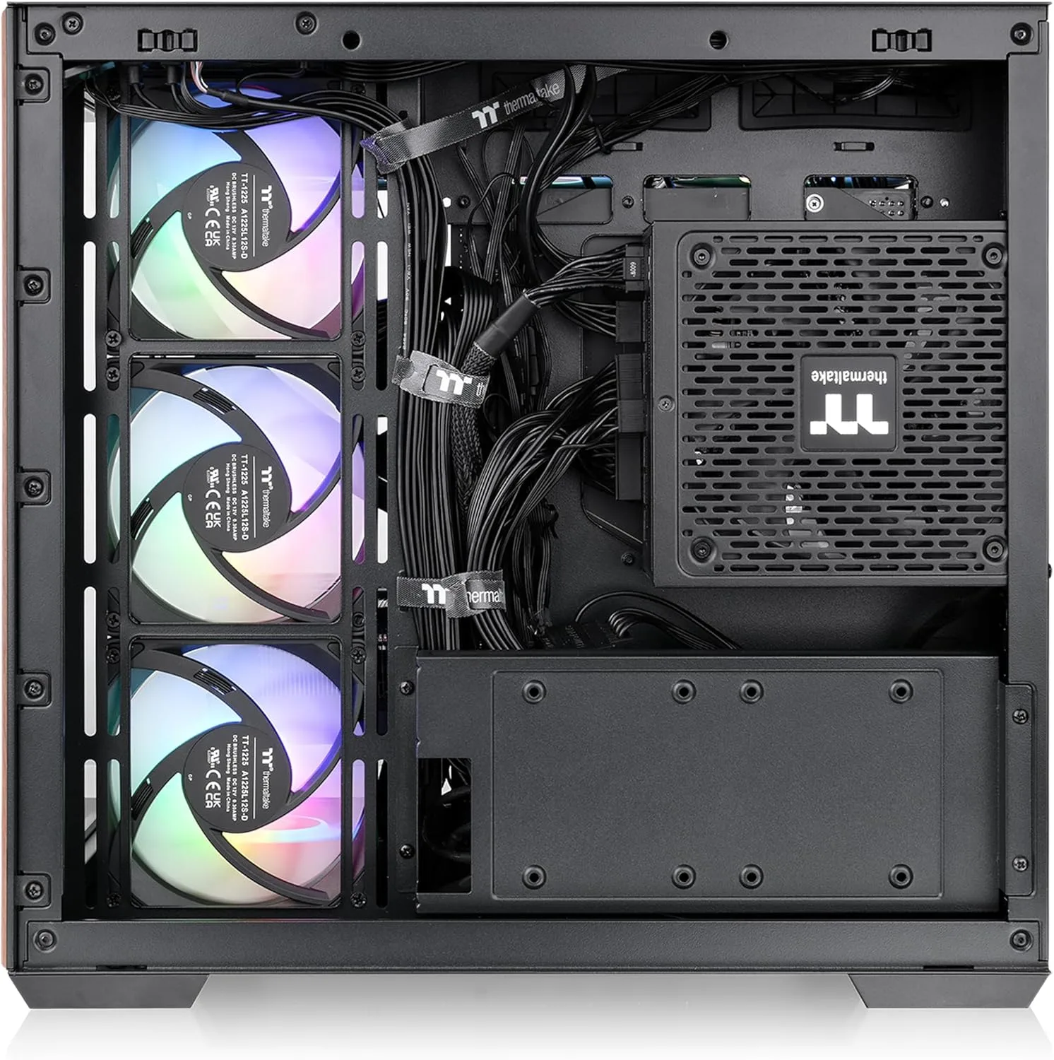 Thermaltake View 380 WS ARGB Mid Tower Chassis - Black (CA-1Z2-00M1WN-WS)
