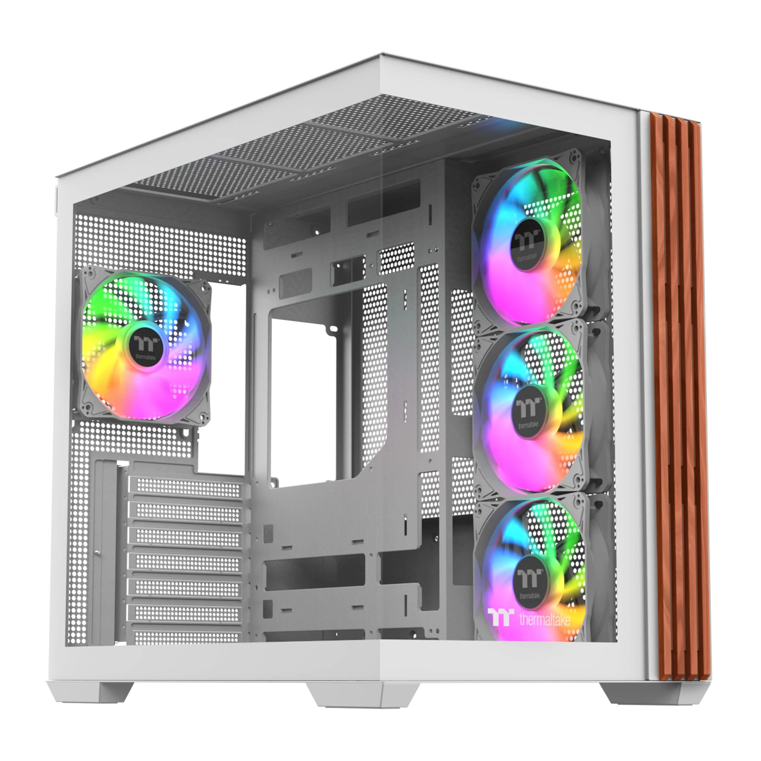 Thermaltake View 380 WS ARGB Mid Tower Chassis - Snow