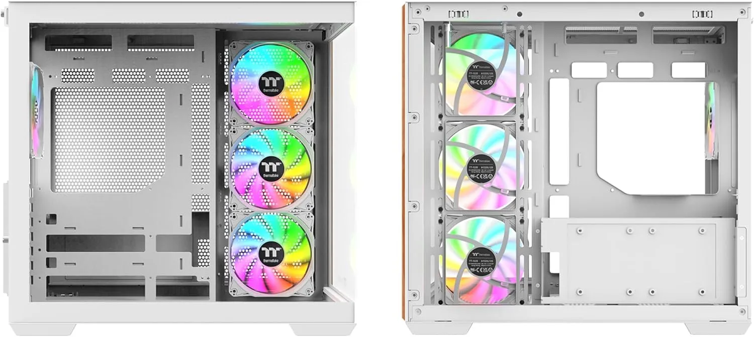 Thermaltake View 380 WS ARGB Mid Tower Chassis - Snow
