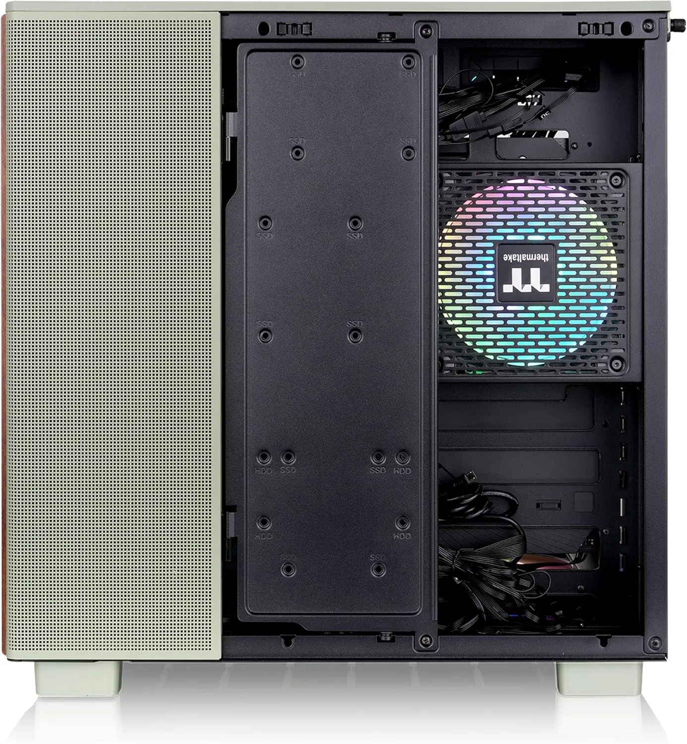 Thermaltake View 380 XL WS ARGB Mid Tower Chassis - Matcha Green
