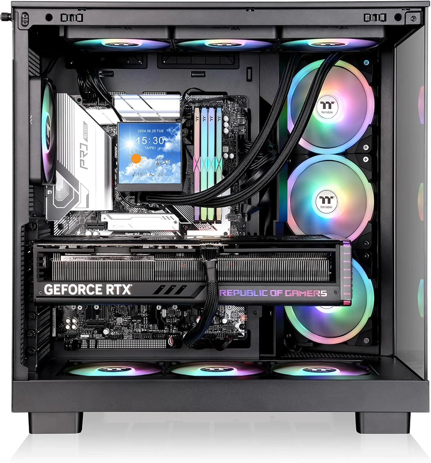 Thermaltake View Series Tempered Glass PC Case