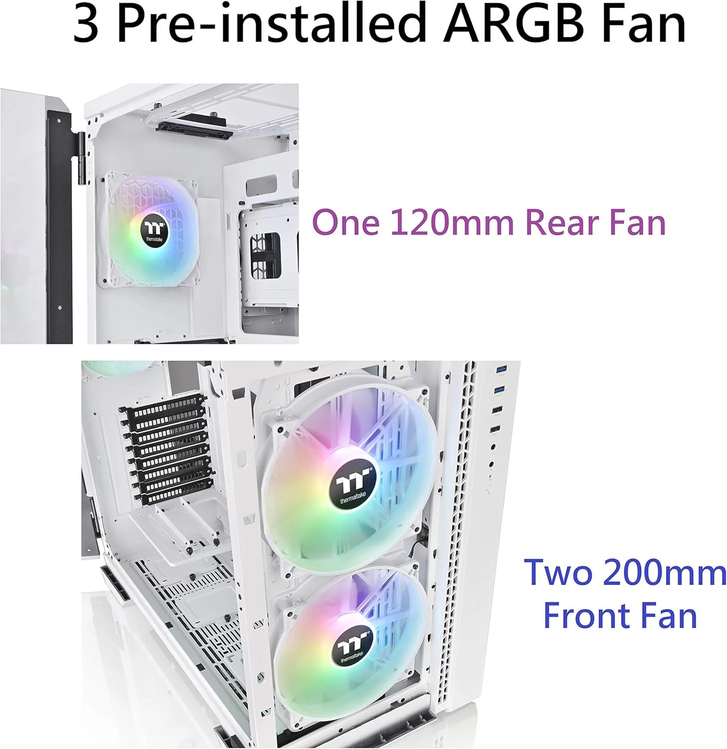 Thermaltake View Series Tempered Glass PC Case