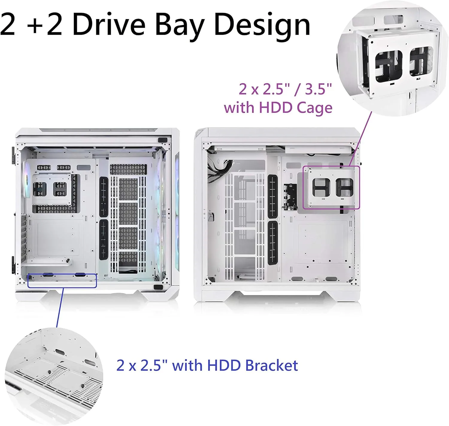 Thermaltake View Series Tempered Glass PC Case