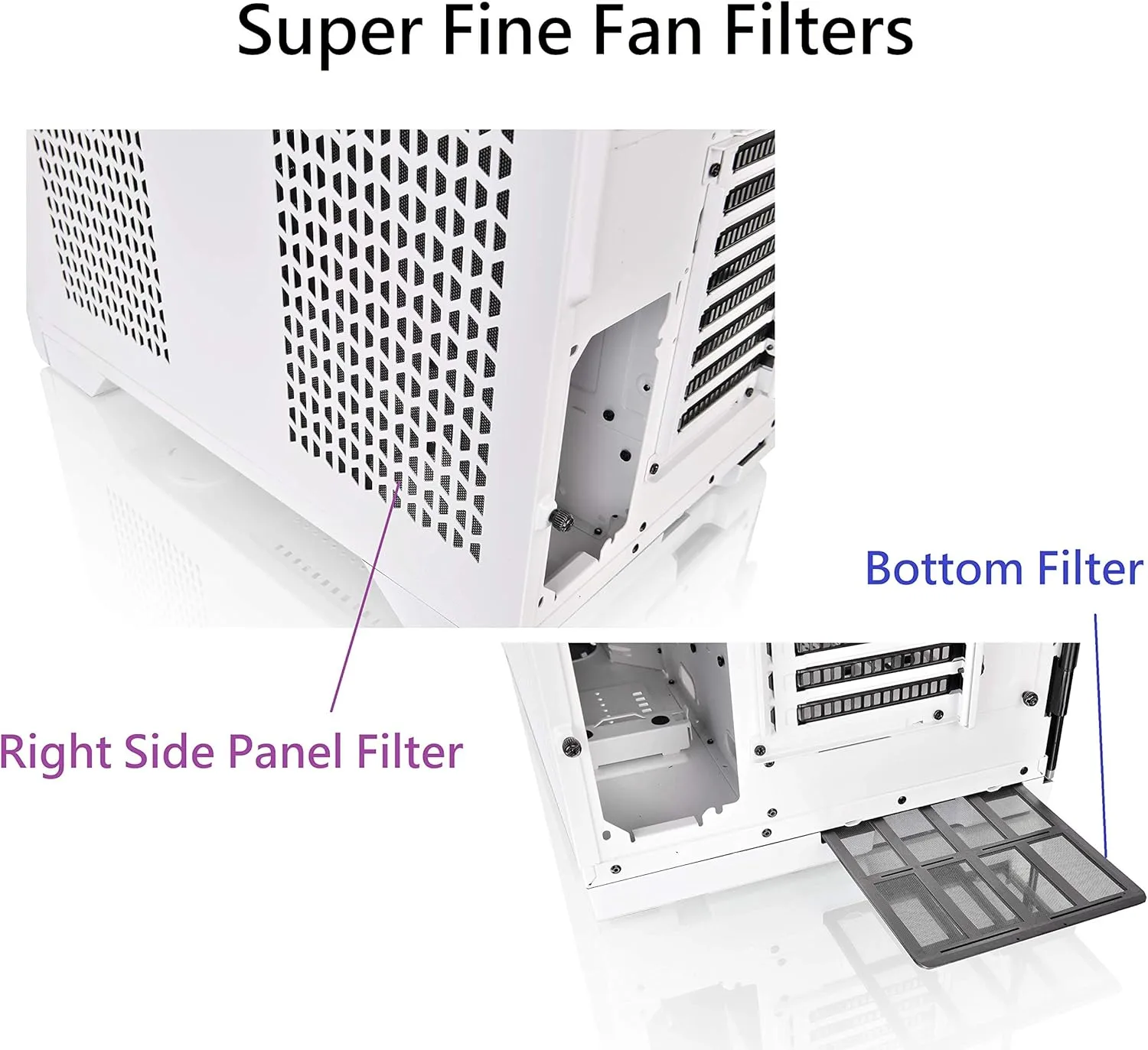 Thermaltake View Series Tempered Glass PC Case