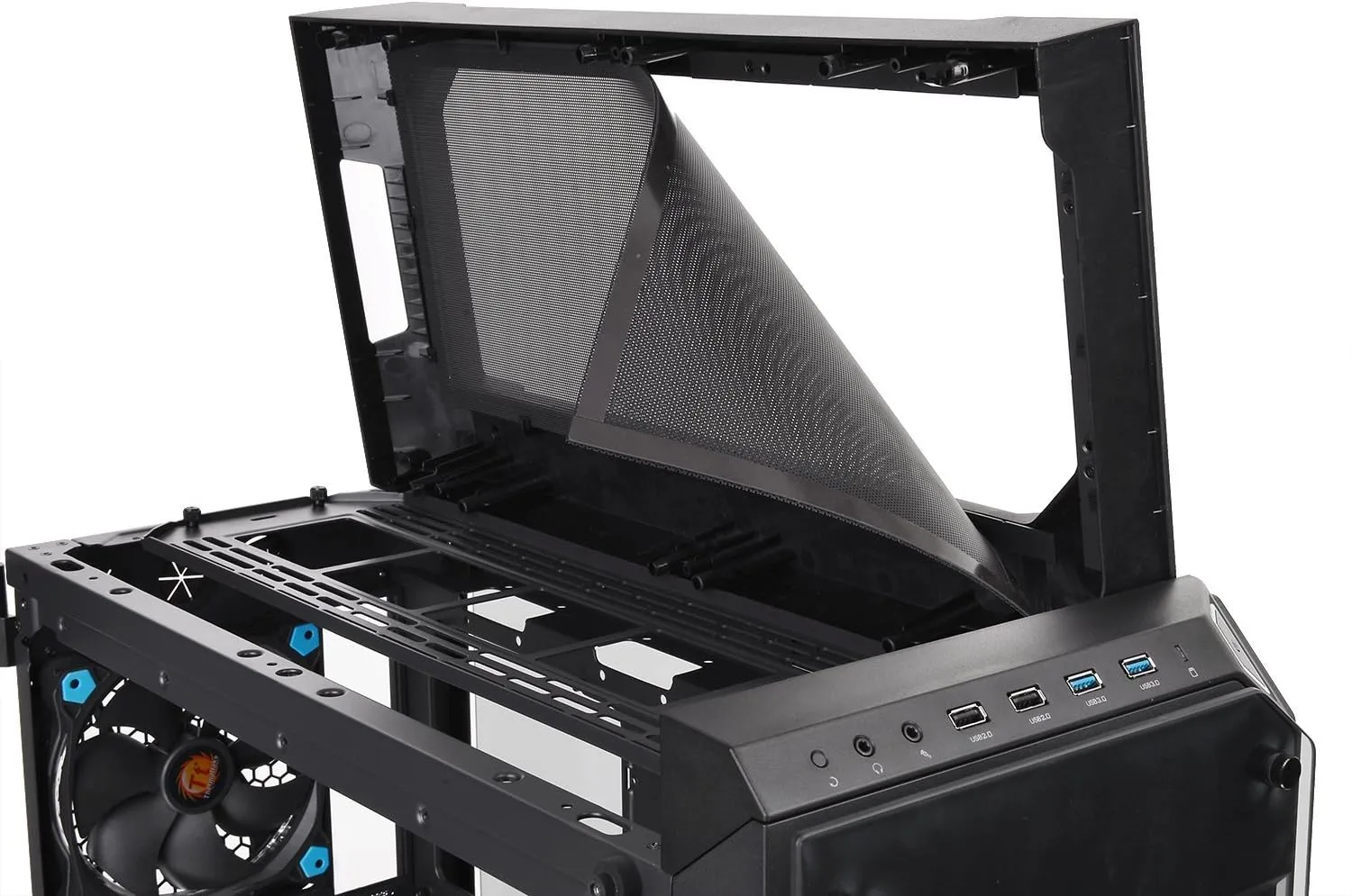 Thermaltake View Series Tempered Glass PC Chassis with RGB/ARGB Fans