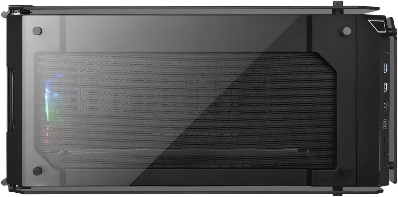 Thermaltake View Series Tempered Glass PC Chassis with RGB/ARGB Fans