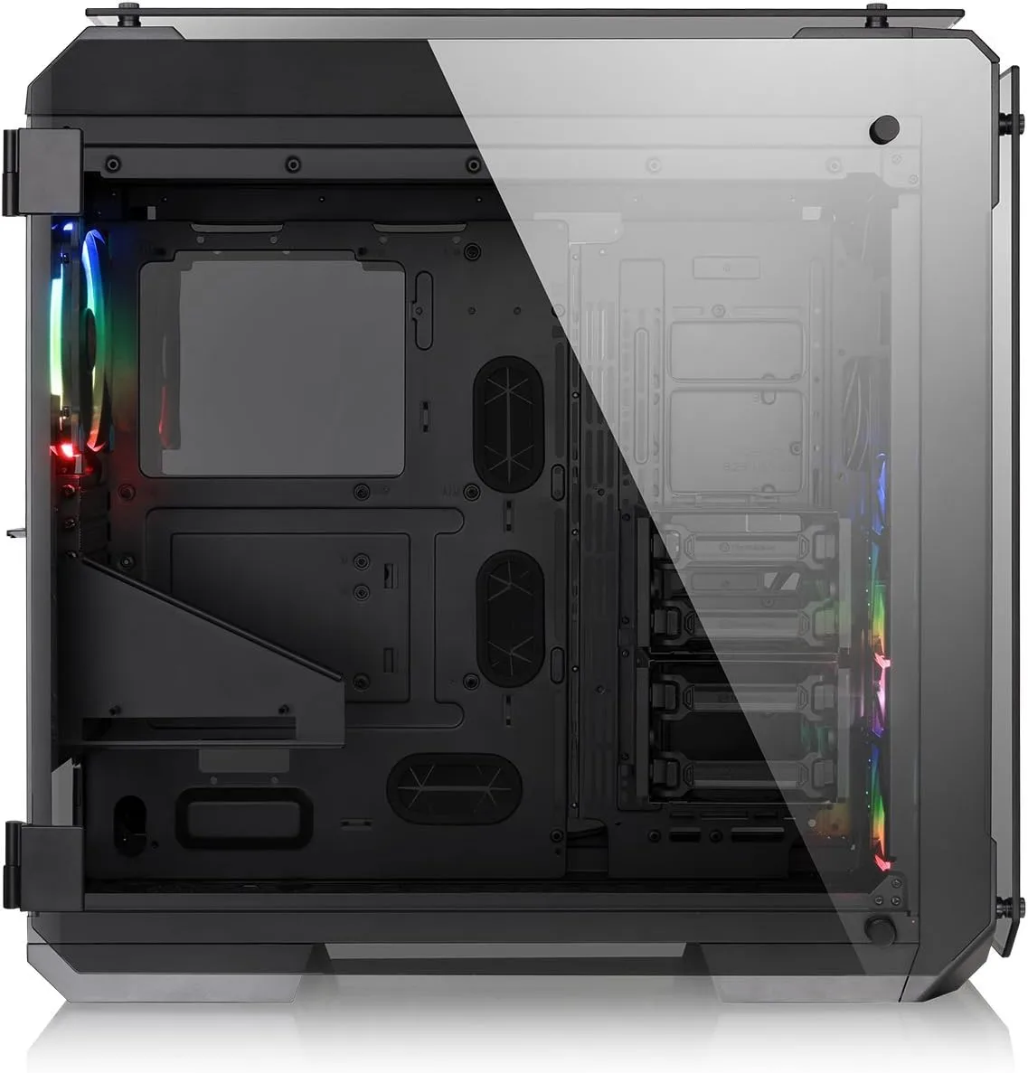 Thermaltake View Series Tempered Glass PC Chassis with RGB/ARGB Fans