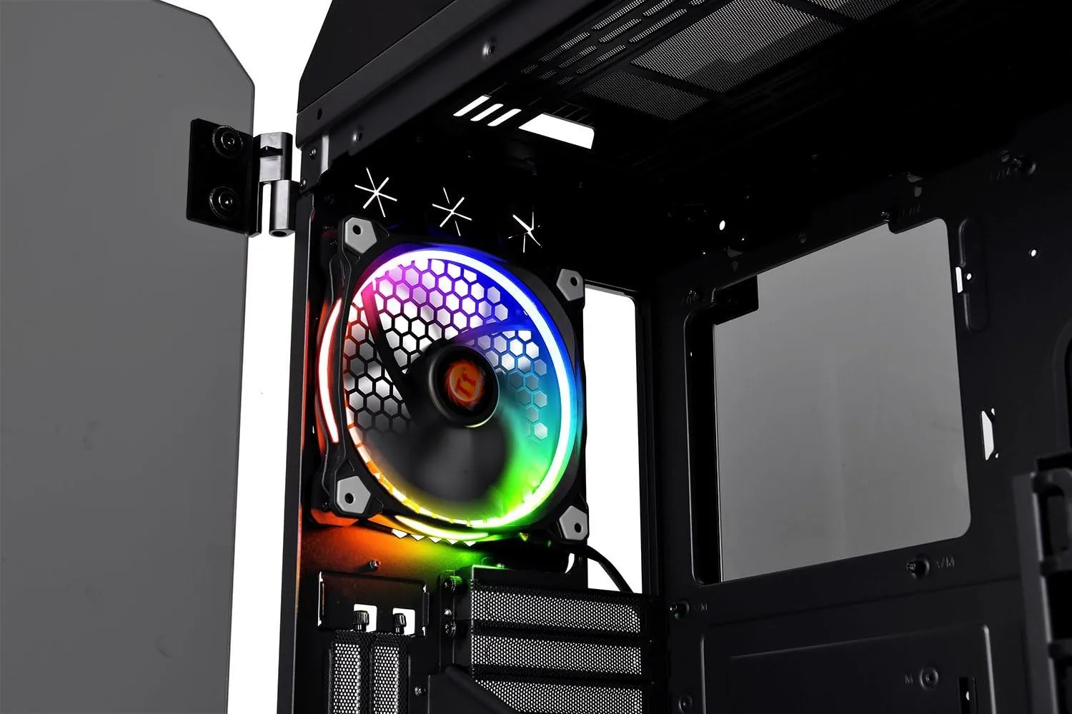 Thermaltake View Series Tempered Glass PC Chassis with RGB/ARGB Fans