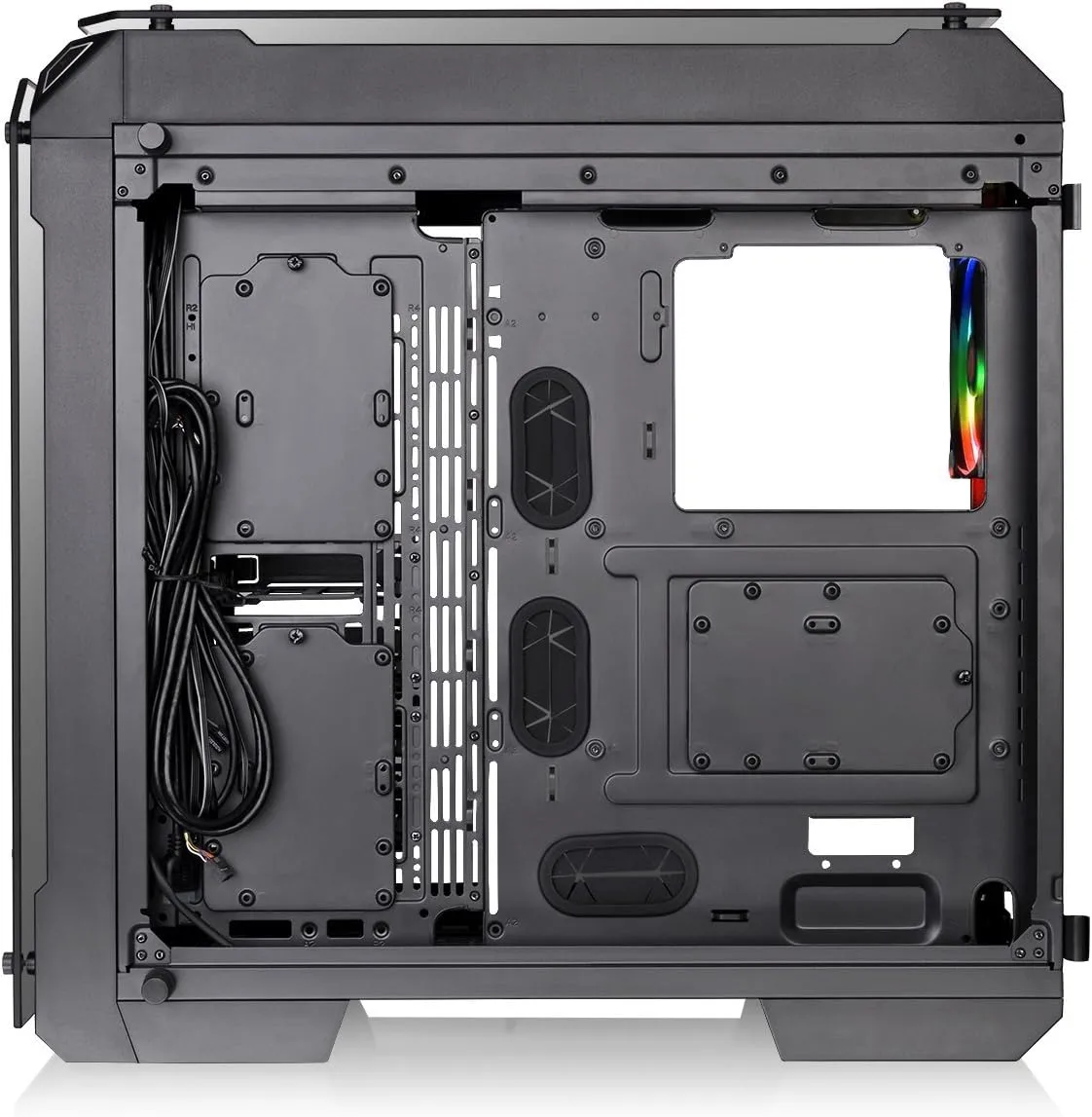 Thermaltake View Series Tempered Glass PC Chassis with RGB/ARGB Fans