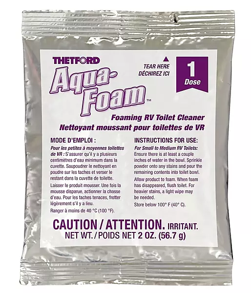 Thetford 96028 Aqua-Foam RV Toilet Cleaner 2 oz