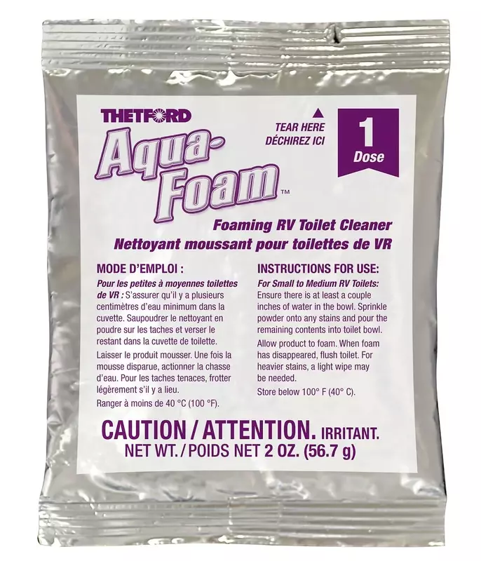 Thetford 96028 Aqua-Foam RV Toilet Cleaner 2 oz