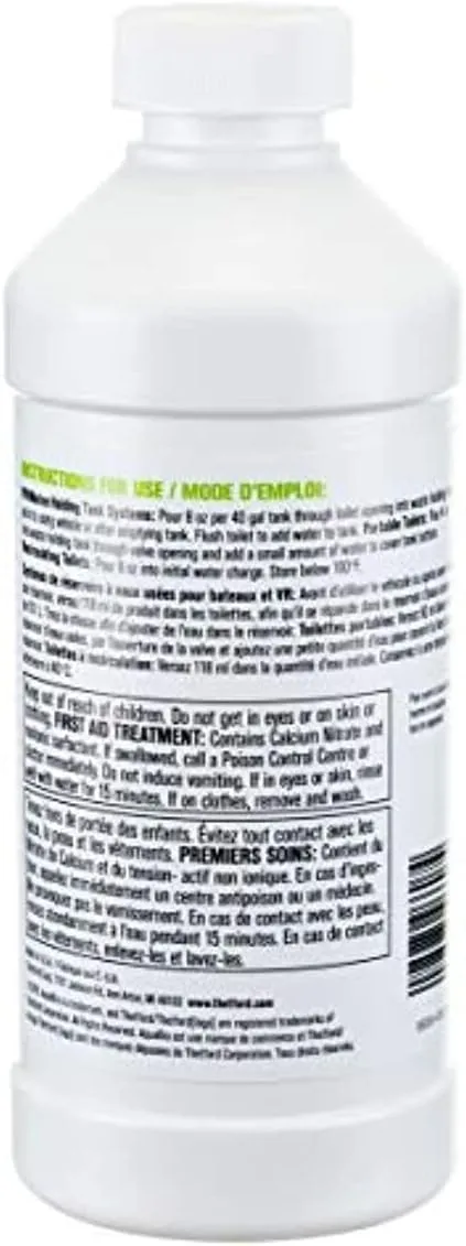 Thetford AquaBio 96607 RV Holding Tank Treatment Citrus Twist Scent, Formaldehyde Free 32 Oz Liquid