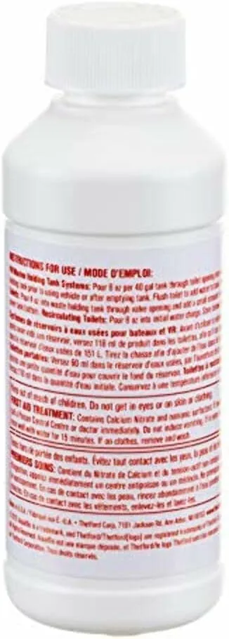 Thetford AquaBio 96604 RV Holding Tank Treatment Citrus Twist Scent - 6 Pack of 8 oz
