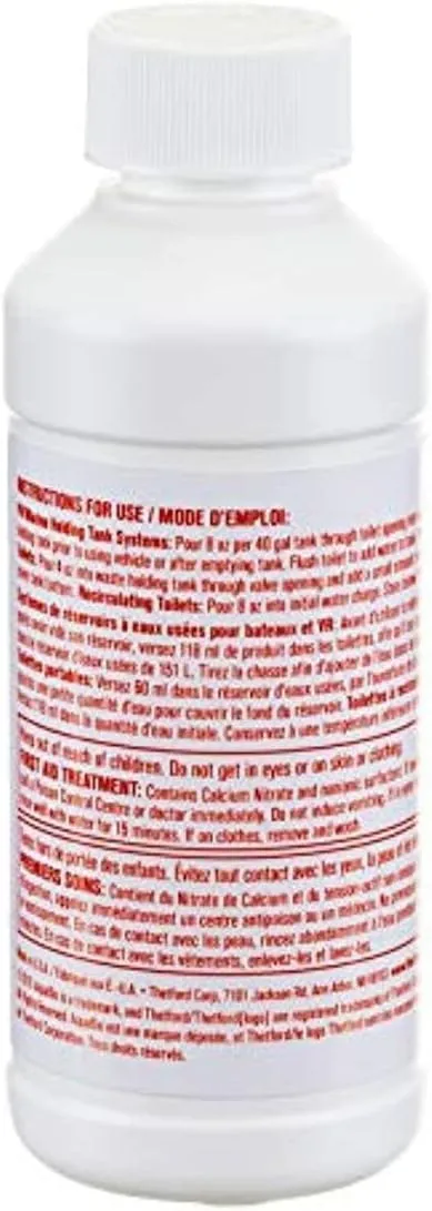 Thetford AquaBio 96604 RV Holding Tank Treatment Citrus Twist Scent - 6 Pack of 8 oz