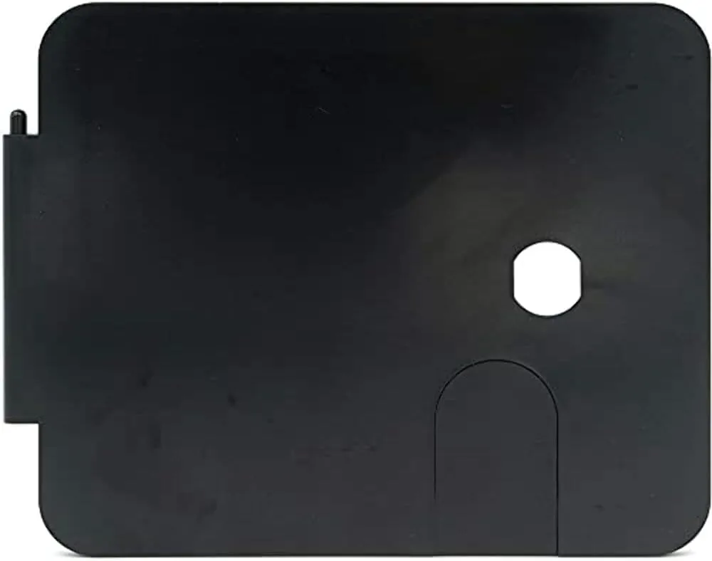 RV Camper Replacement 6.5 inch x 8 inch Storage Hatch Door with Access Door Black PN 94183