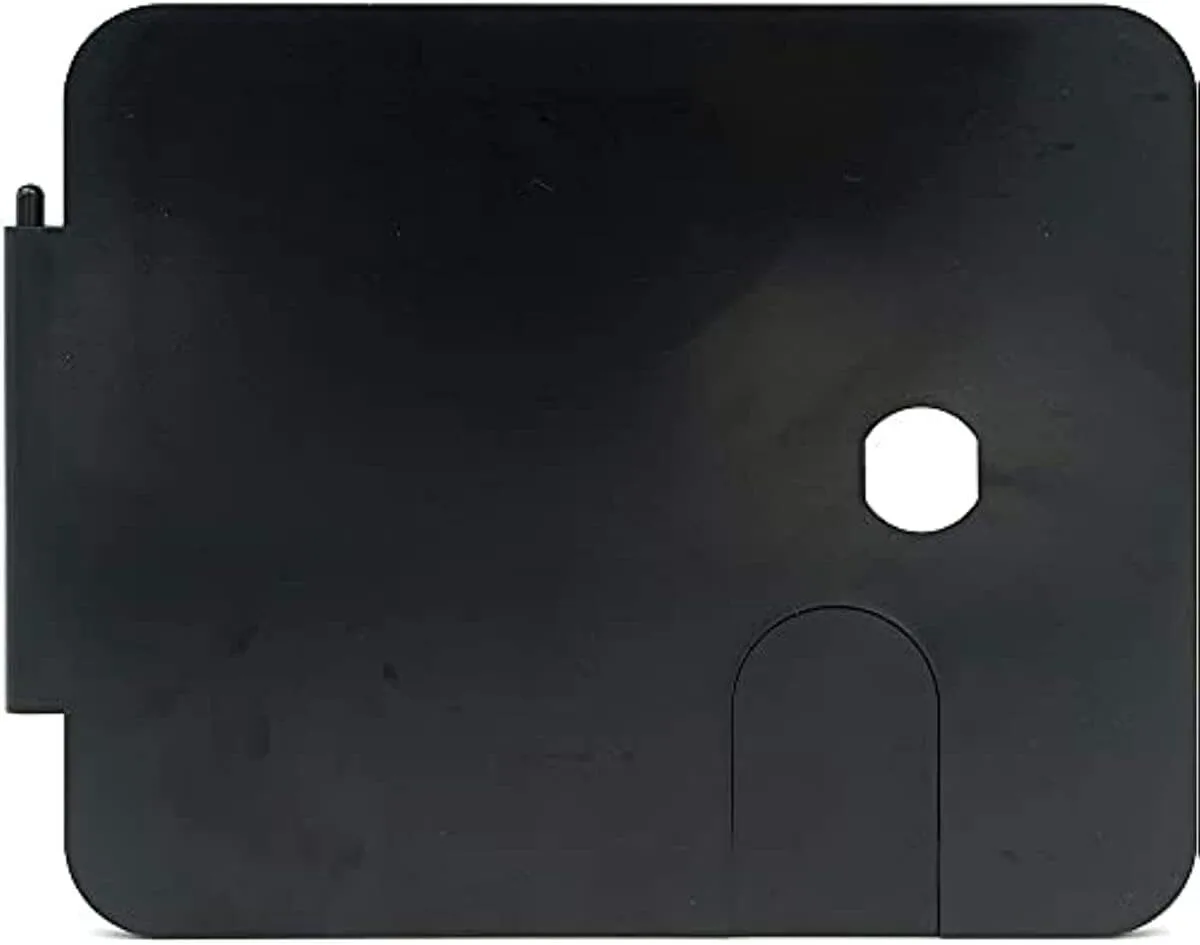 RV Camper Replacement 6.5 inch x 8 inch Storage Hatch Door with Access Door Black PN 94183