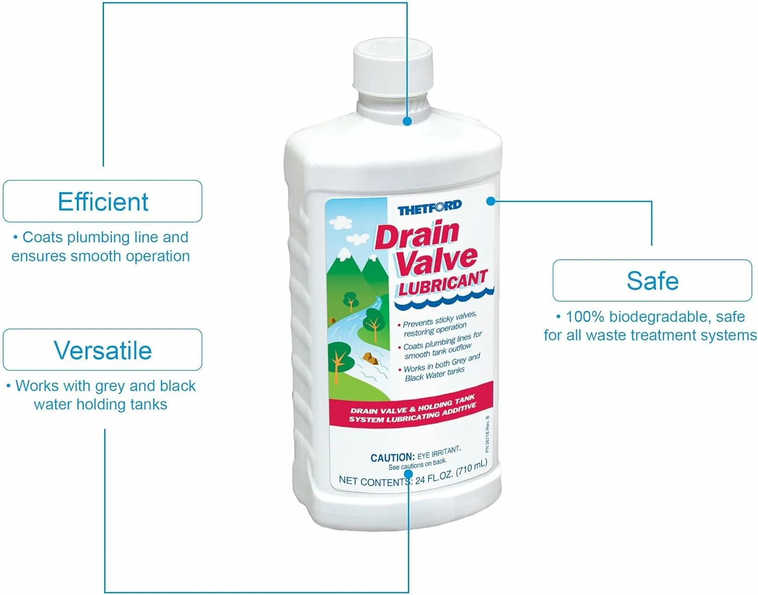 THETFORD RV Drain Valve Lubricant - 24 oz 15843