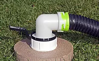 TITAN Fuel Tanks Titan 20 Foot Premium RV Sewer Hose Kit - Thetford 17902 20ft Titan Sewer Hose