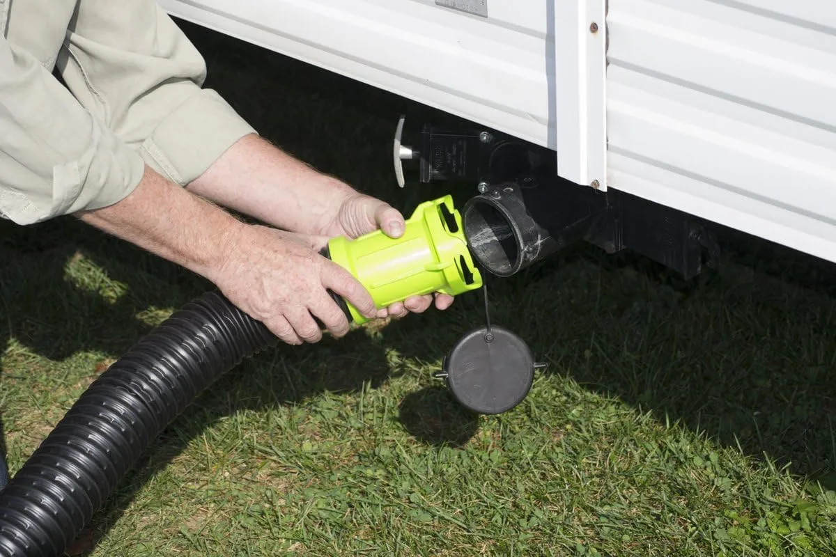 TITAN Fuel Tanks Titan 20 Foot Premium RV Sewer Hose Kit - Thetford 17902 20ft Titan Sewer Hose