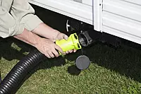 TITAN Fuel Tanks Titan 20 Foot Premium RV Sewer Hose Kit - Thetford 17902 20ft Titan Sewer Hose