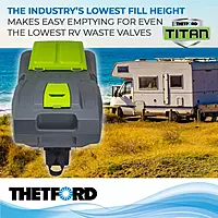 THETFORD 40953 2-Wheel Titan Tote - 21 Gallon