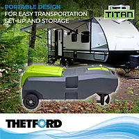 THETFORD 40953 2-Wheel Titan Tote - 21 Gallon