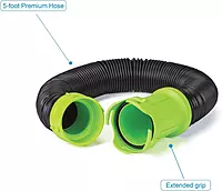 Thetford Titan Premium 5' Sewer Extension Hose w/Universal Bayonet Connection