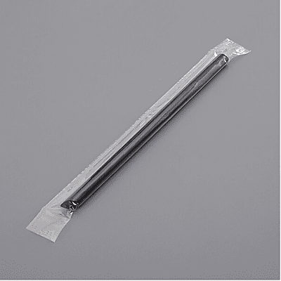 PACKAGING-12*24 Black Thick Straws