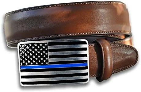 THIN BLUE LINE USA Belt Buckle