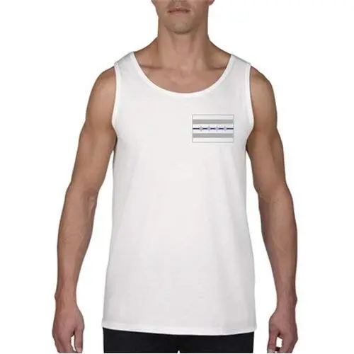 Thin Blue Line Chicago Flag Tank