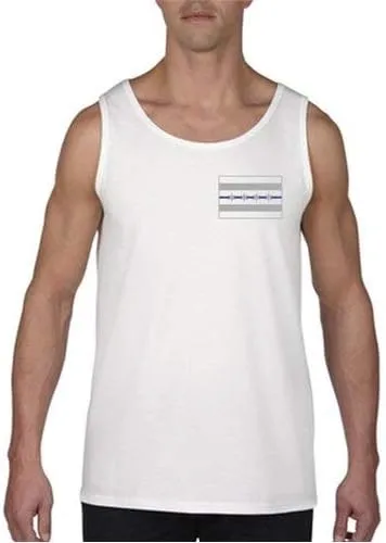 Thin Blue Line Chicago Flag Tank