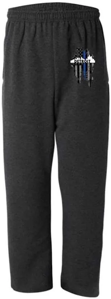 THIN BLUE LINE USA Detroit Skyline Sweatpants