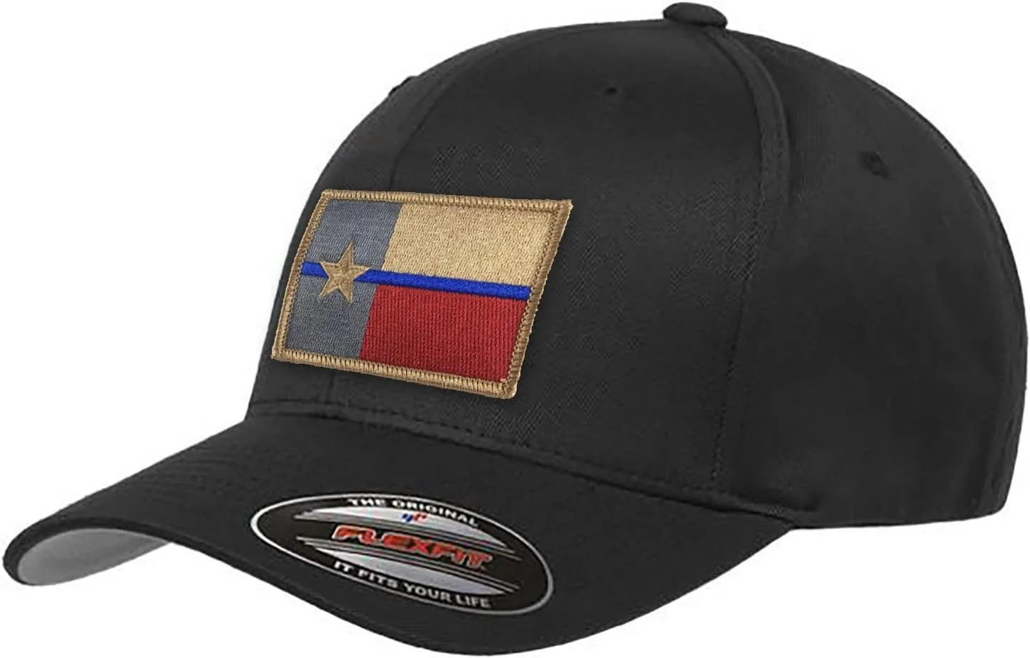 THIN BLUE LINE USA Flexfit American Flag Baseball Cap