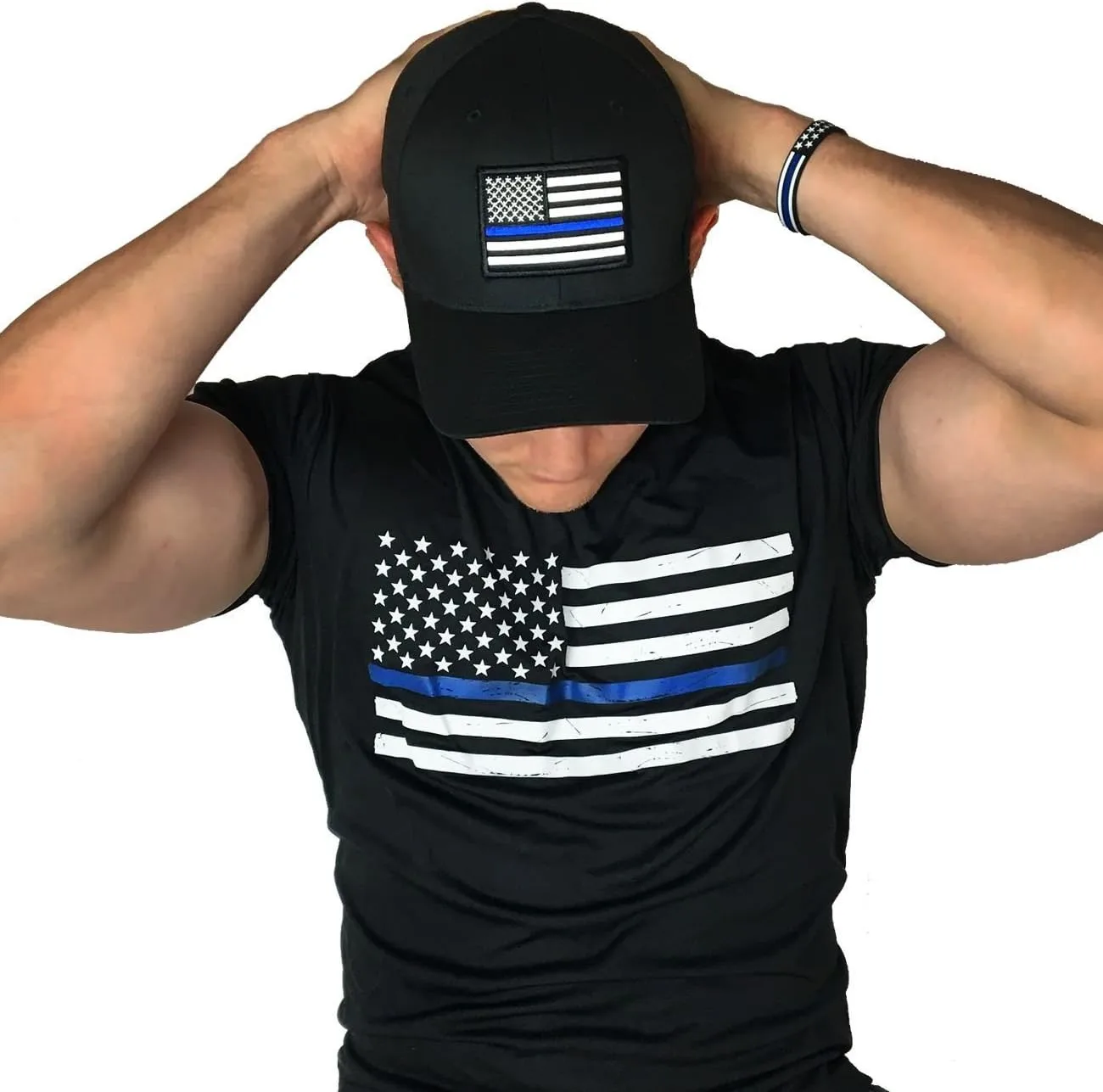 THIN BLUE LINE USA Performance Polyester Classic T-Shirt