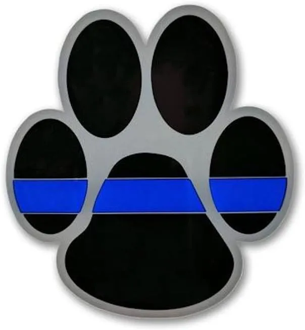 Thin Line Tactical Thin Blue Line Vinyl Sticker Decal