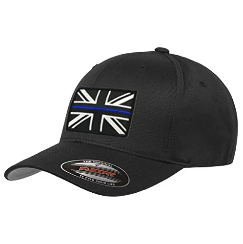 THIN BLUE LINE USA Flexfit American Flag Baseball Cap