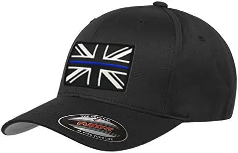 THIN BLUE LINE USA Flexfit American Flag Baseball Cap