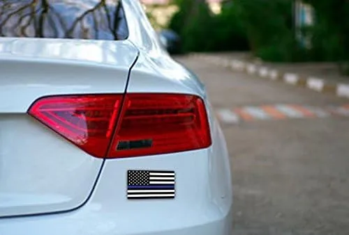 Thin Line Tactical Thin Blue Line Vinyl Sticker Decal