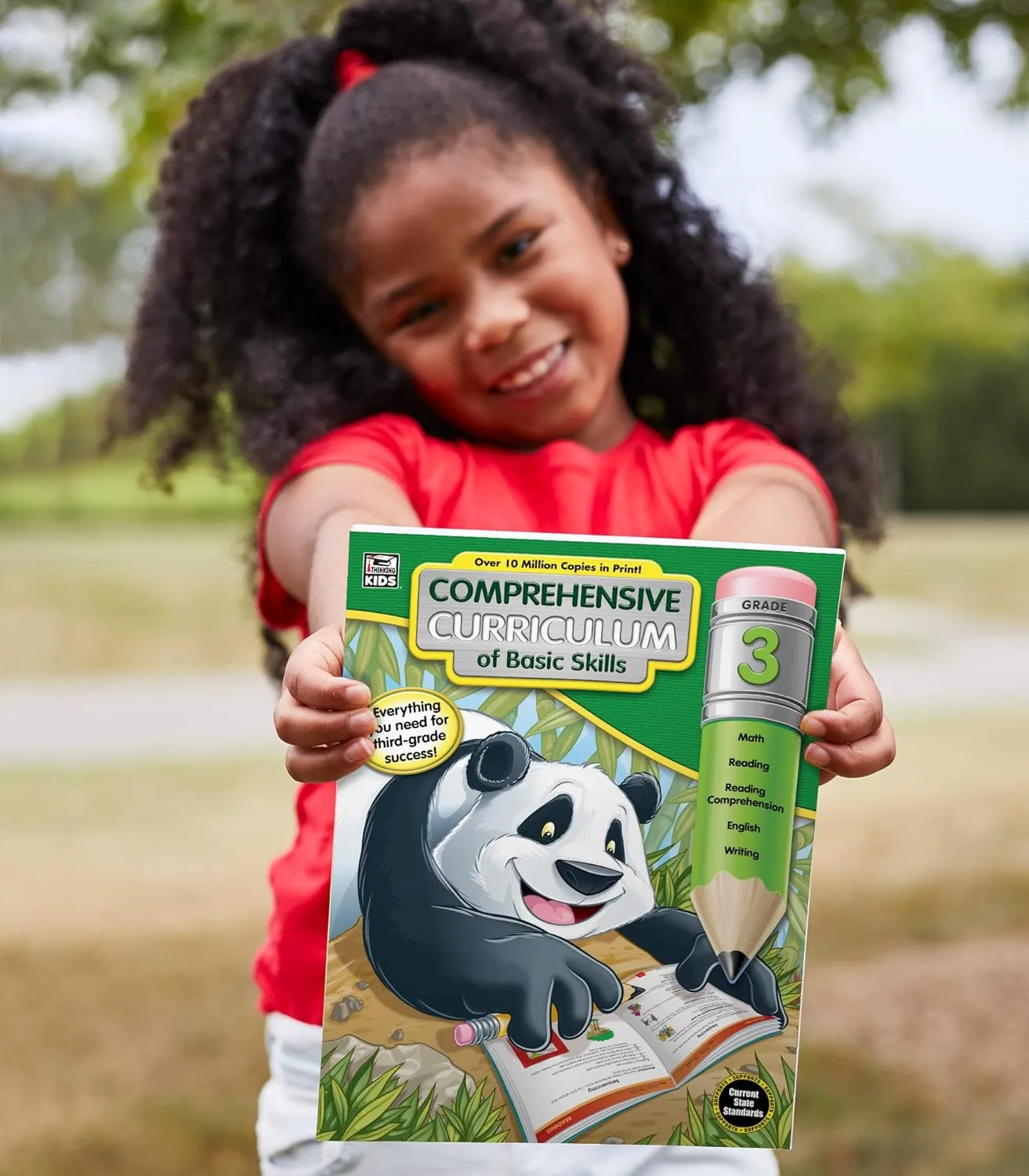 Carson Dellosa Comprehensive Curriculum of Basic Skills 3rd Grade Workbook, Reading Comprehension, Language Arts, Spelling