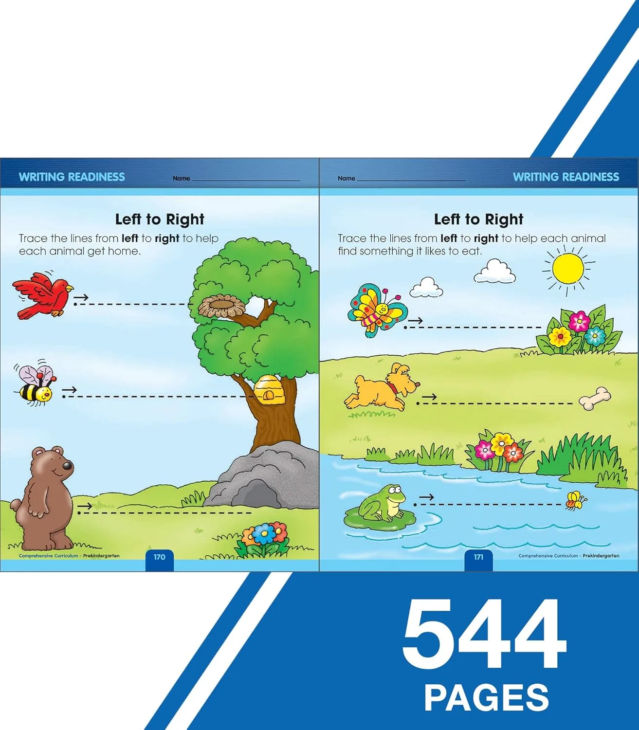 Carson Dellosa Comprehensive Curriculum of Basic Skills Preschool Workbook, Toddler Activity Book With Alphabet, Colors