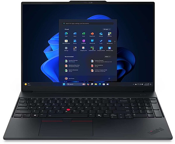 LENOVO ThinkPad E16 Gen 3 |Ultra 5-266V|BLACK|16'' WUXGA|16GB DDR5 OB|512GB PCIe SSD|3yr OSS|WIN11 Pro