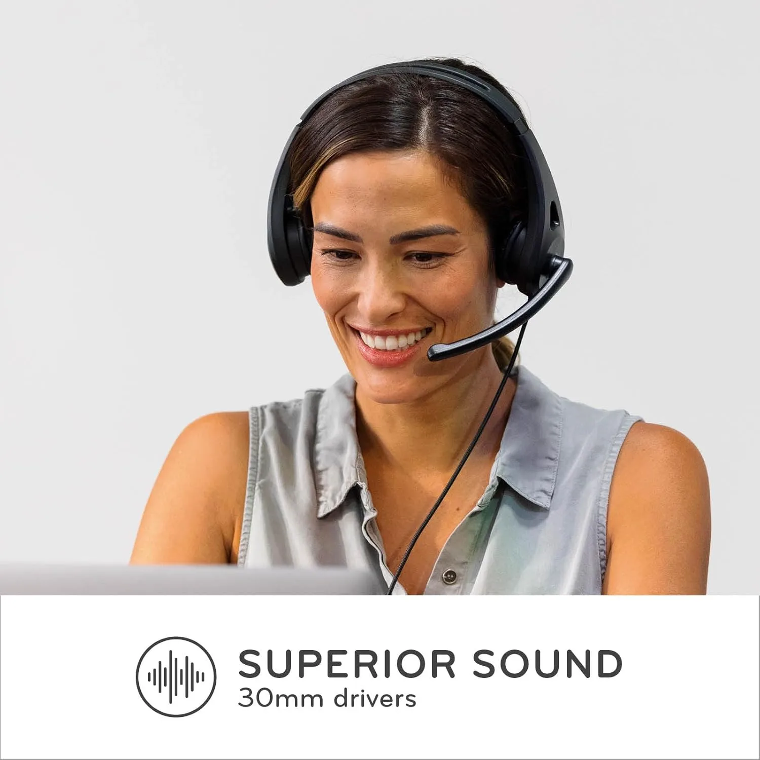 ThinkWrite Technologies TWT Audio Ergo Premium On-Ear Wired Headset