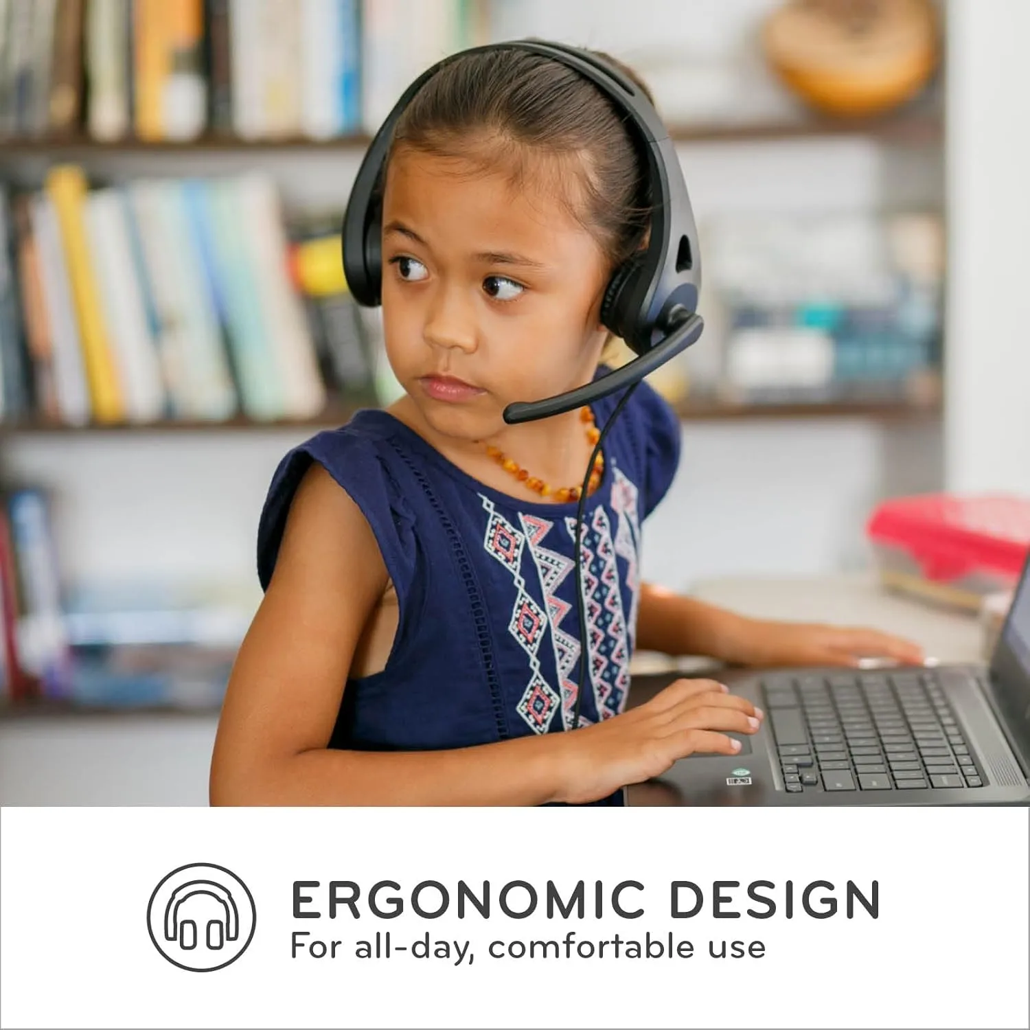 ThinkWrite Technologies TWT Audio Ergo Premium On-Ear Wired Headset