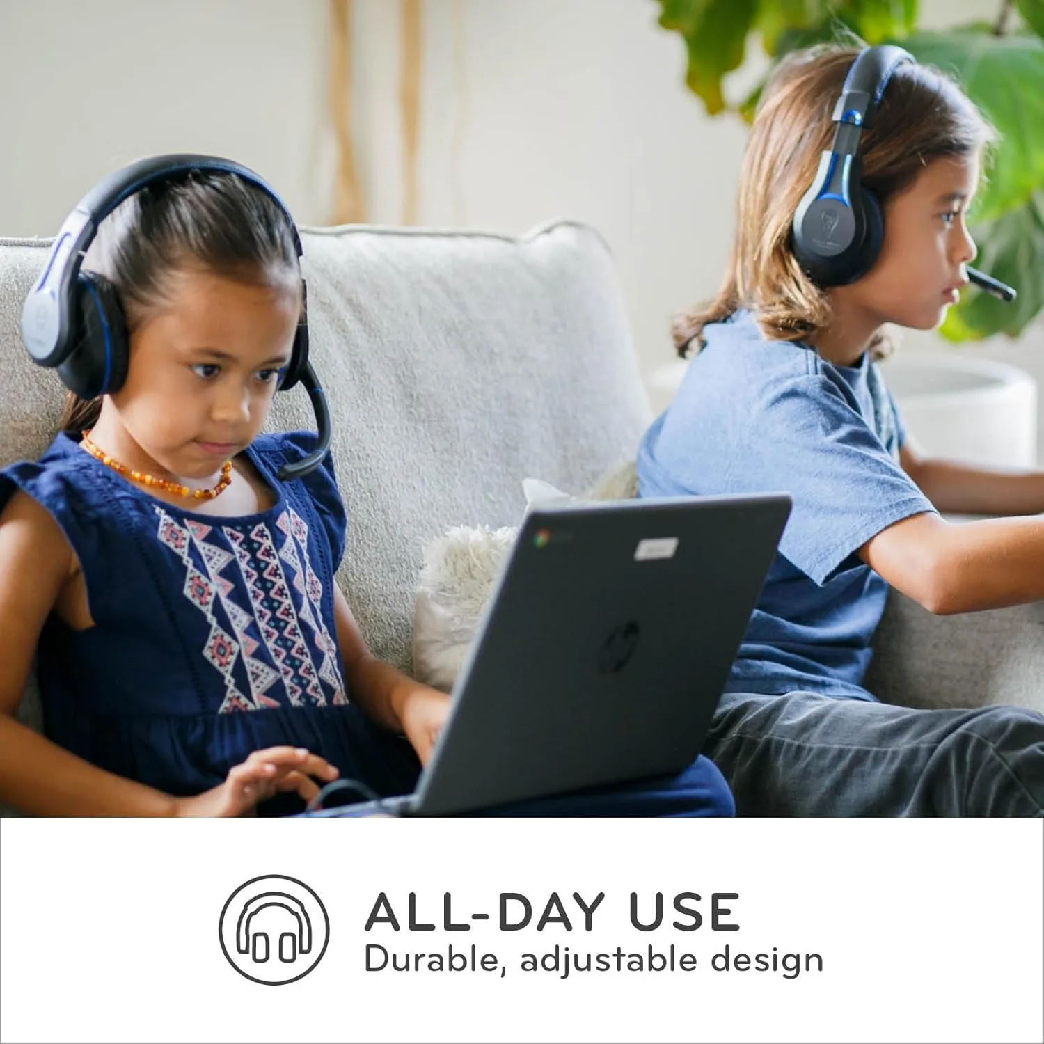 ThinkWrite Technologies TWT Audio Duro, TW220 (2nd Gen) | Premium Over-Ear Wired Headset with Noise Reducing Microphone