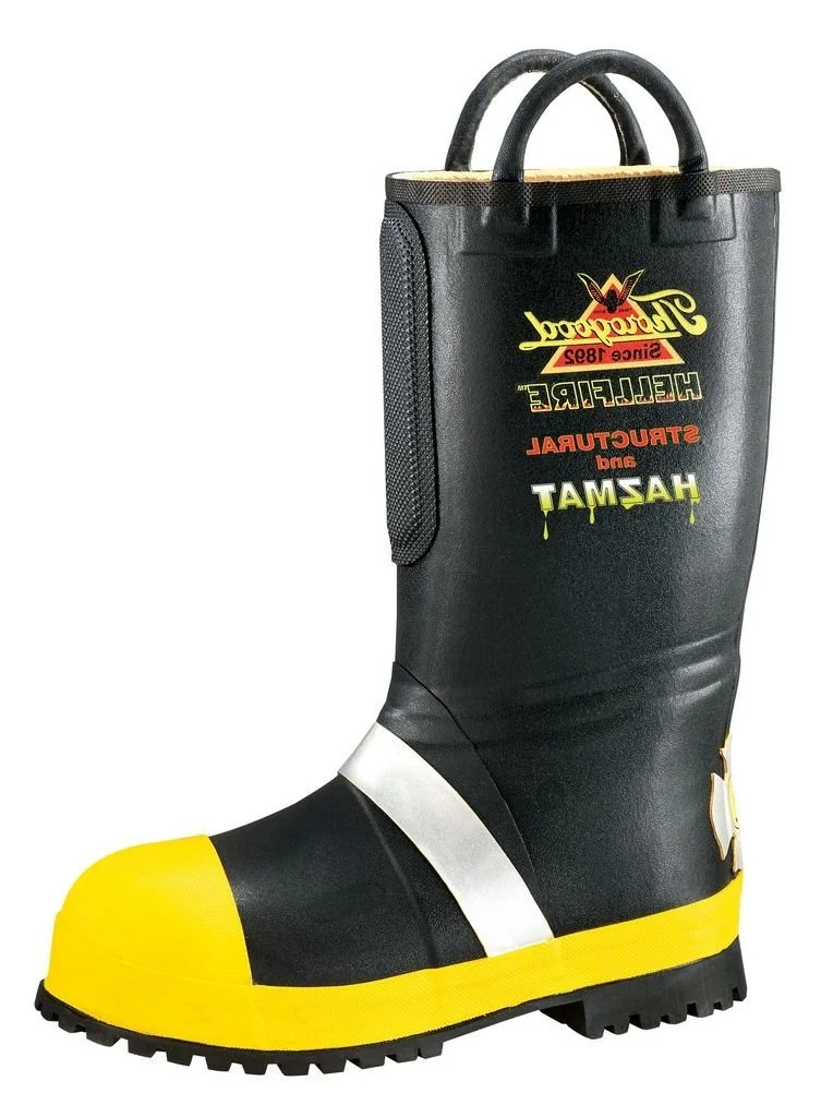 Thorogood 807-6000 Men's Hellfire Rubber Insulated Fire Steel Toe Boot with Kevlar Liner and Lug Sole