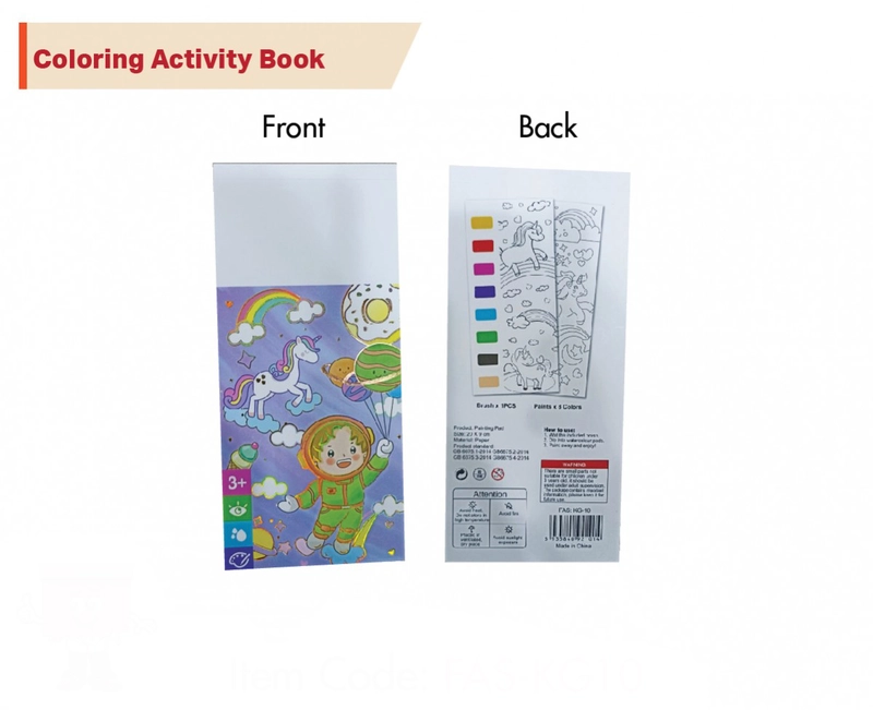 Coloring Activity Book