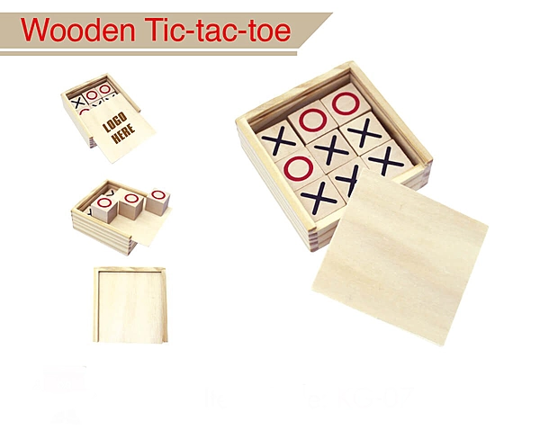 Wooden Tic Tac Toe