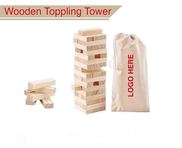 Wooden Toppling Jnaga Tower game