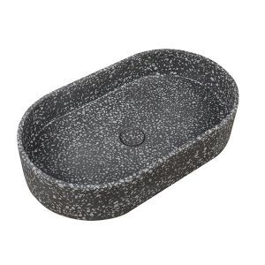 Lavoar pe blat KARAG, LINUS CS-0010-E13, 600x350x120mm, volcano